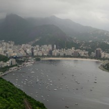 View to Rio's quarter Botafogo